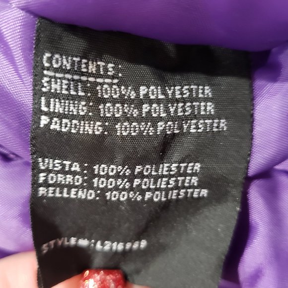 London Fog Girls full Snowsuit Purple small - Picture 6 of 10